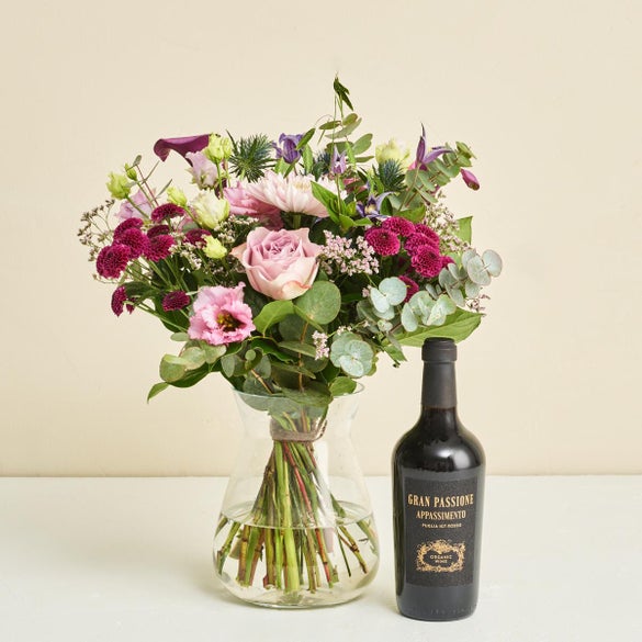 Floristens eksklusive buket med Gran Passione, Appassimento økologisk